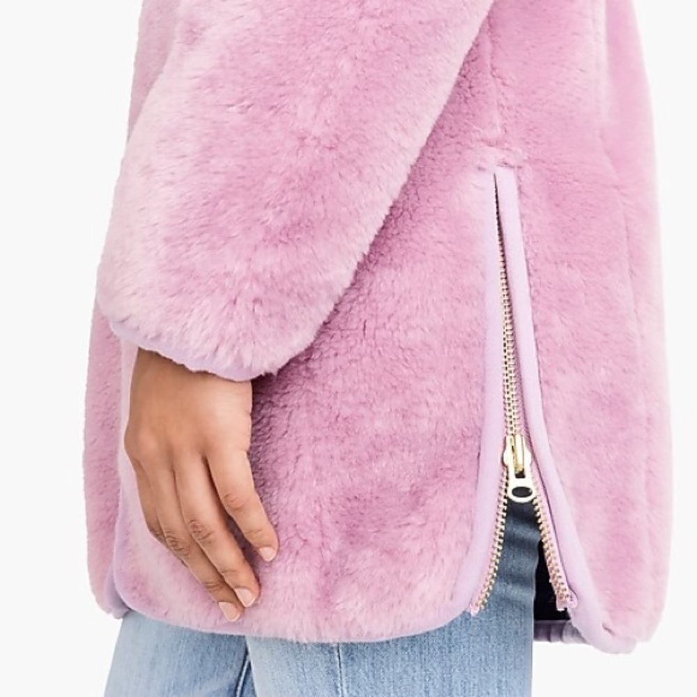 HP 🎈 Zip-up plush fleece coat - Picture 7 of 8